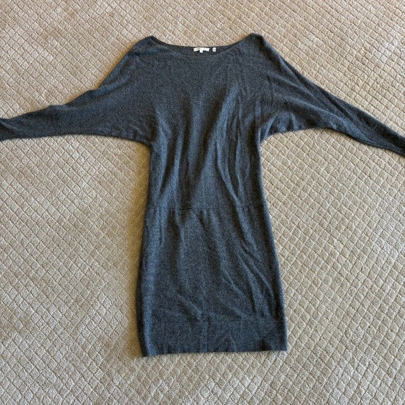 Vince Gray Cashmere Sweater Dress Size XS